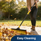 Yocada Heavy-Duty Push Broom with Stiff Bristles

