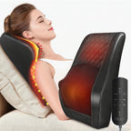 Boriwat Back Massager with Heat | Deep Tissue Shiatsu Pillow

