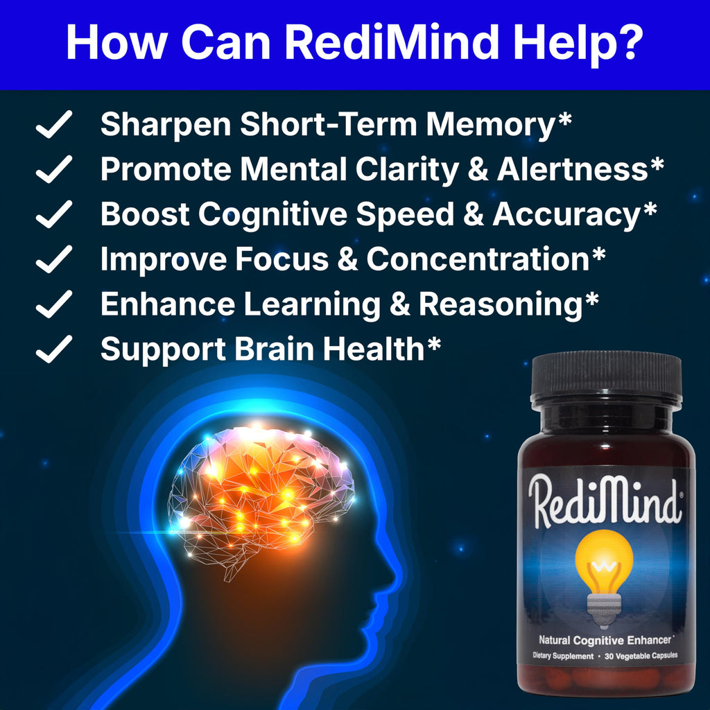 RediMind Cognitive Enhancement Capsule – Brain Health

