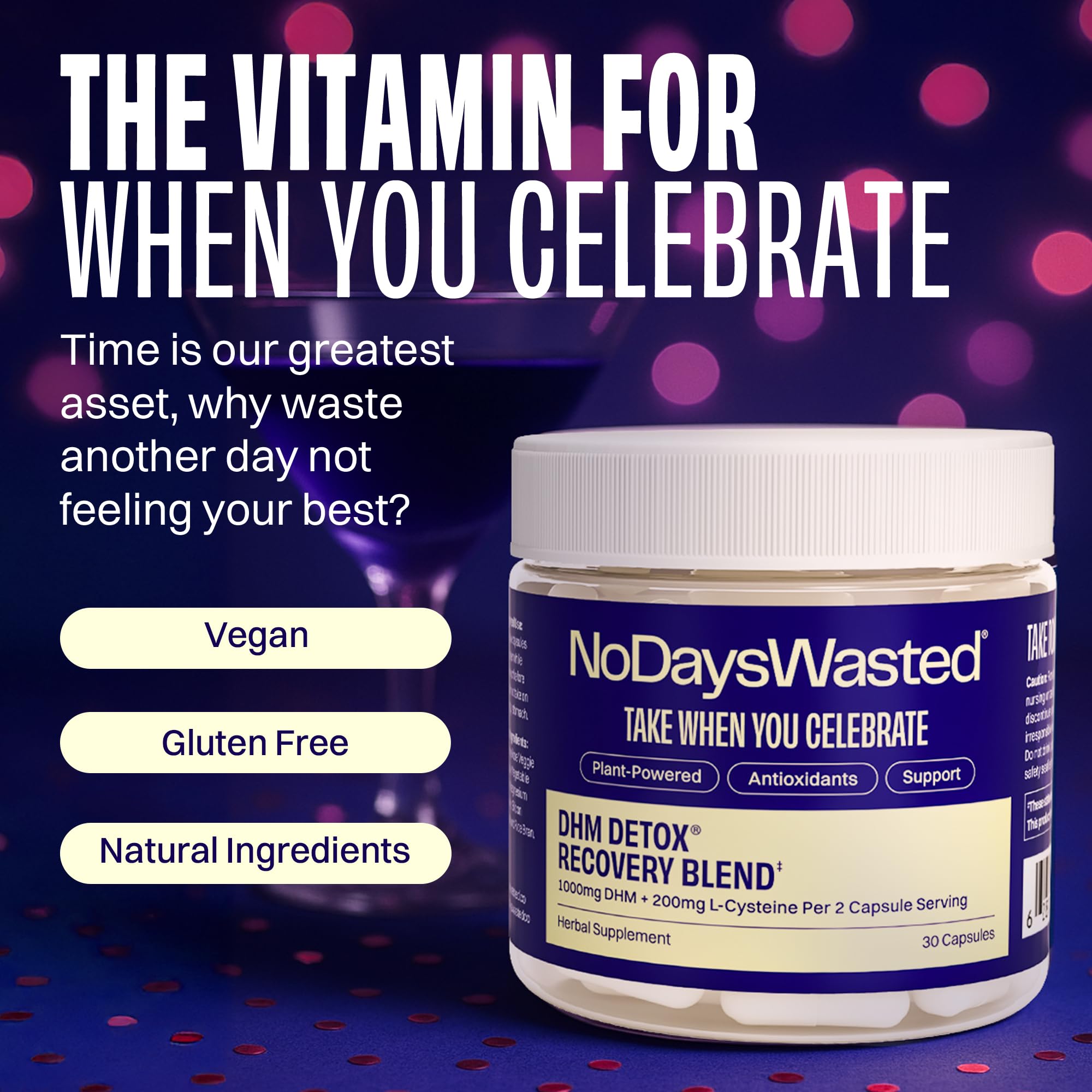 No Days Wasted DHM Detox | Liver Support

