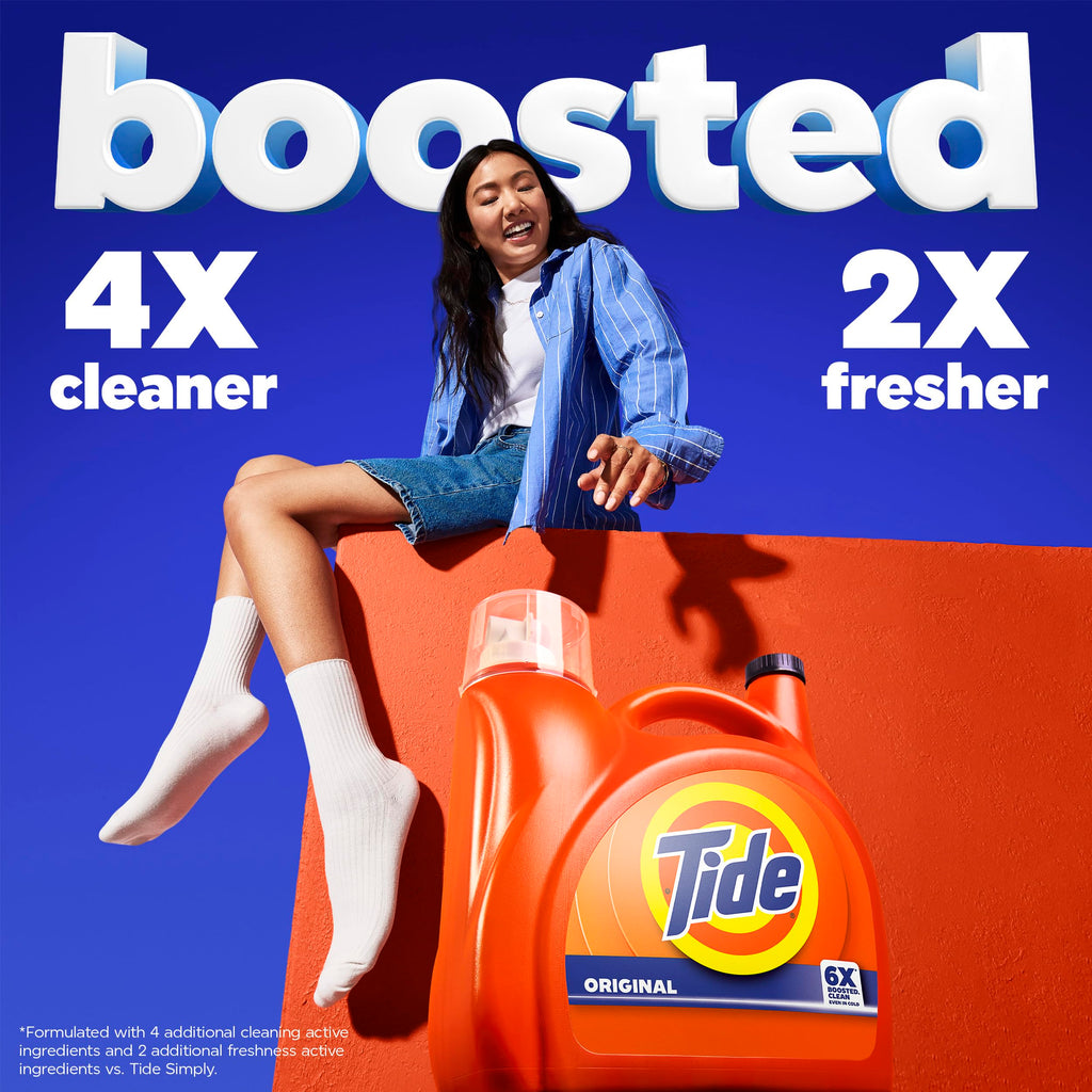 Tide Liquid Laundry Detergent | Concentrated Formula

