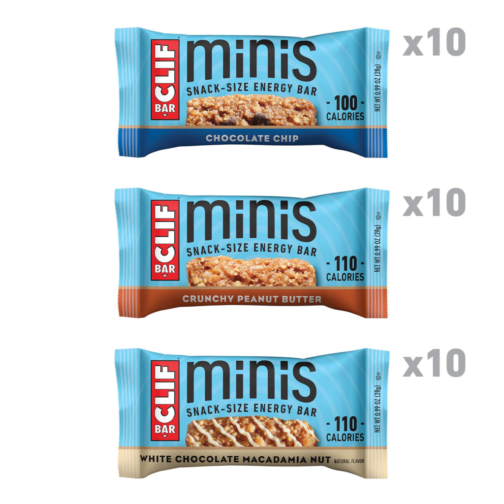 CLIF BAR Minis Variety Snack Bars - Plant-Based Energy

