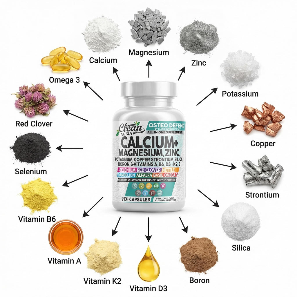 Osteo Defend Calcium Magnesium Zinc Supplement

