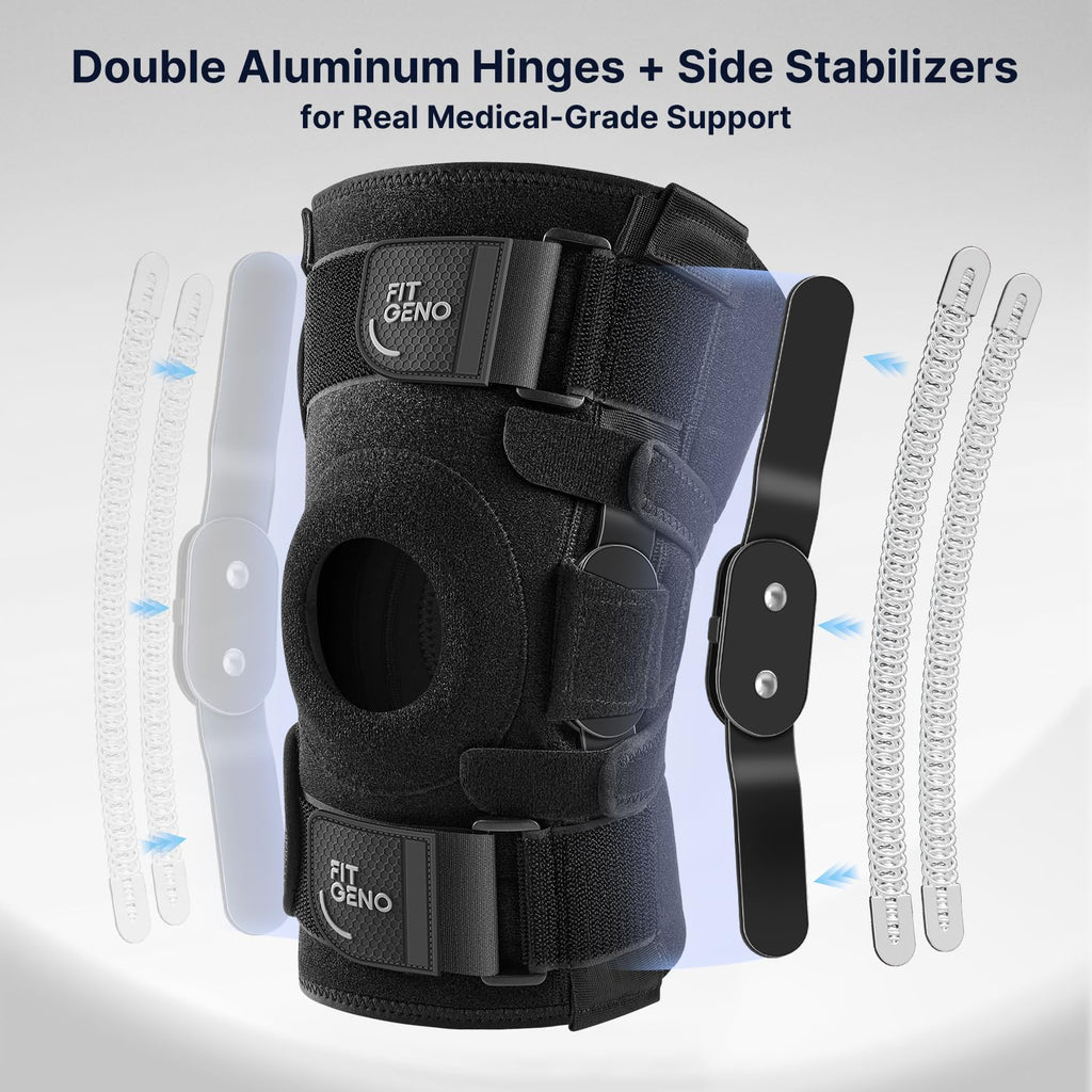 Fit Geno ReActive+ Hinged Knee Brace for Meniscus Tear


