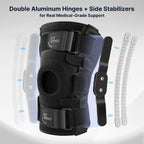 Fit Geno ReActive+ Hinged Knee Brace for Meniscus Tear

