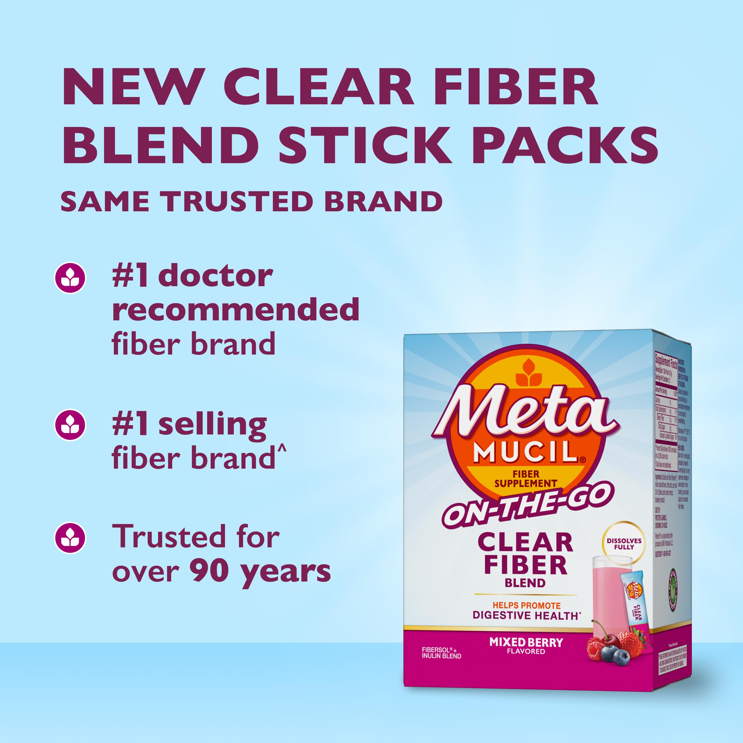 Metamucil Plant-Based Fiber Supplement


