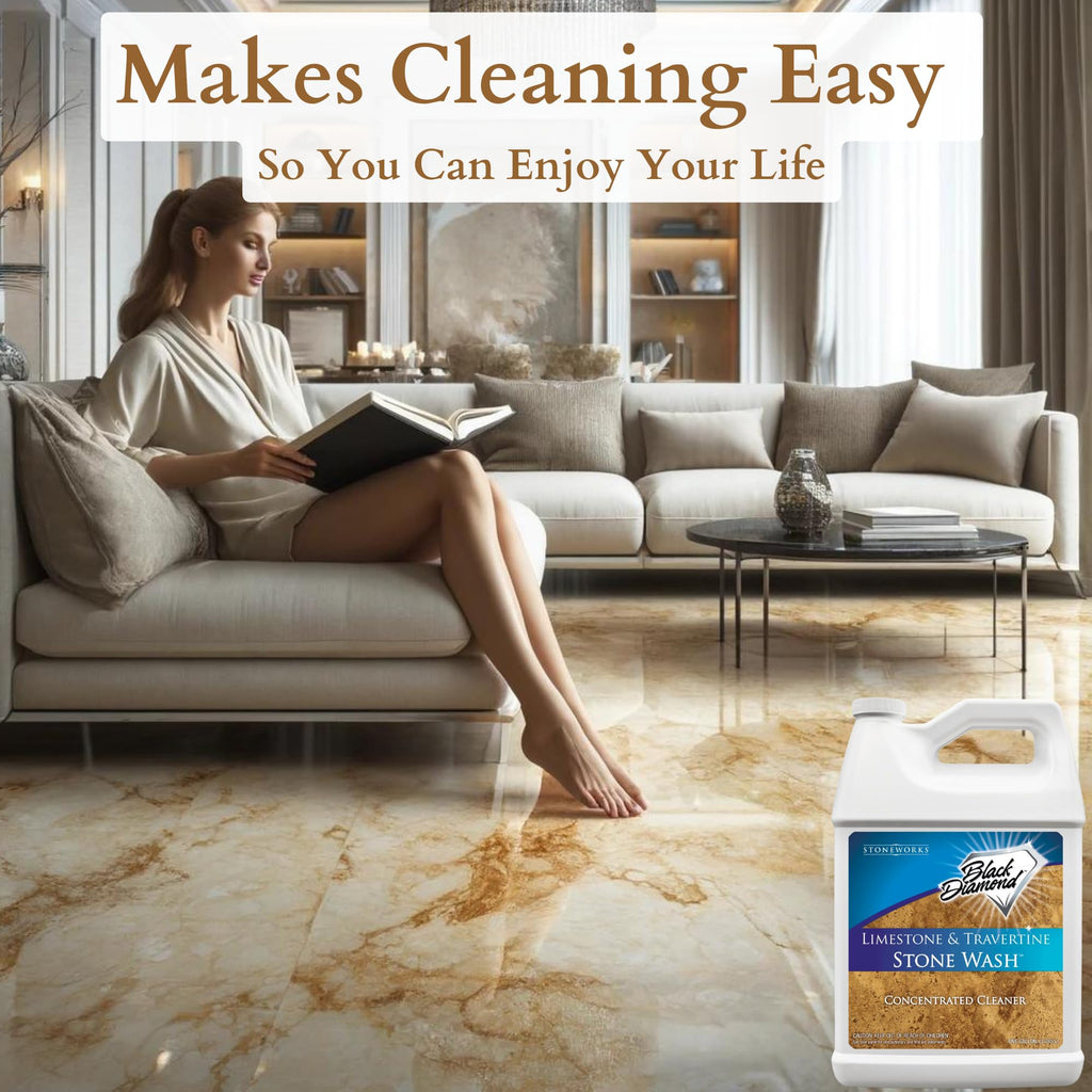 Natural Stone Cleaner - Black Diamond for Limestone

