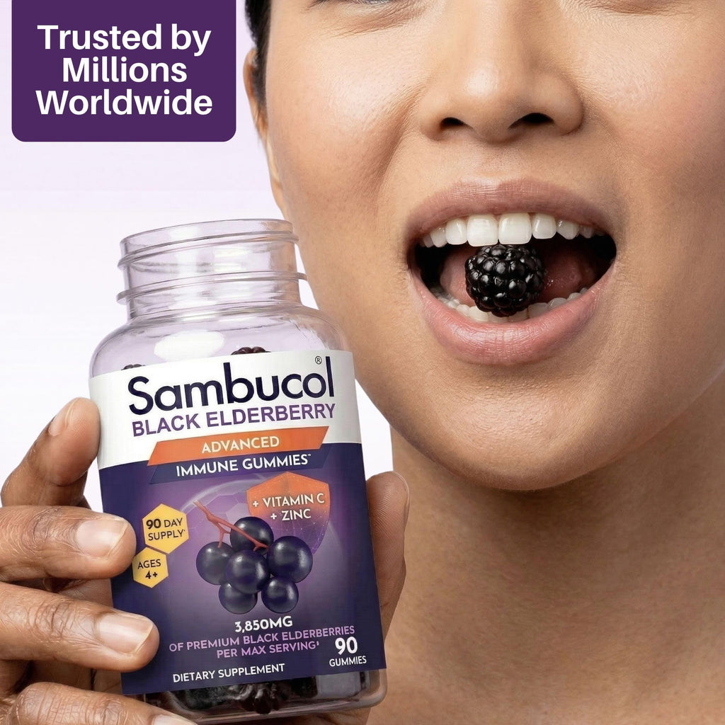 Sambucol Elderberry Gummies – Immune Support

