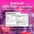 Belli Welli Fiber Supplement for Women & Men Organic Acacia

