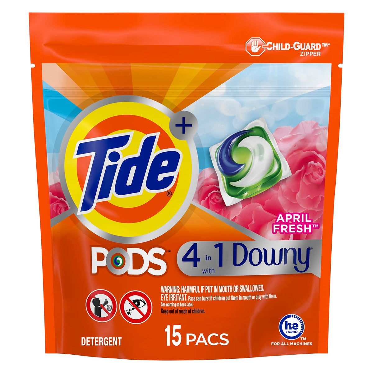 Tide PODS with Downy Laundry Detergent Pacs