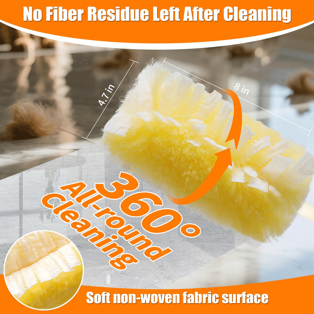 Swiffer-Compatible Duster Refills for Dust Capture

