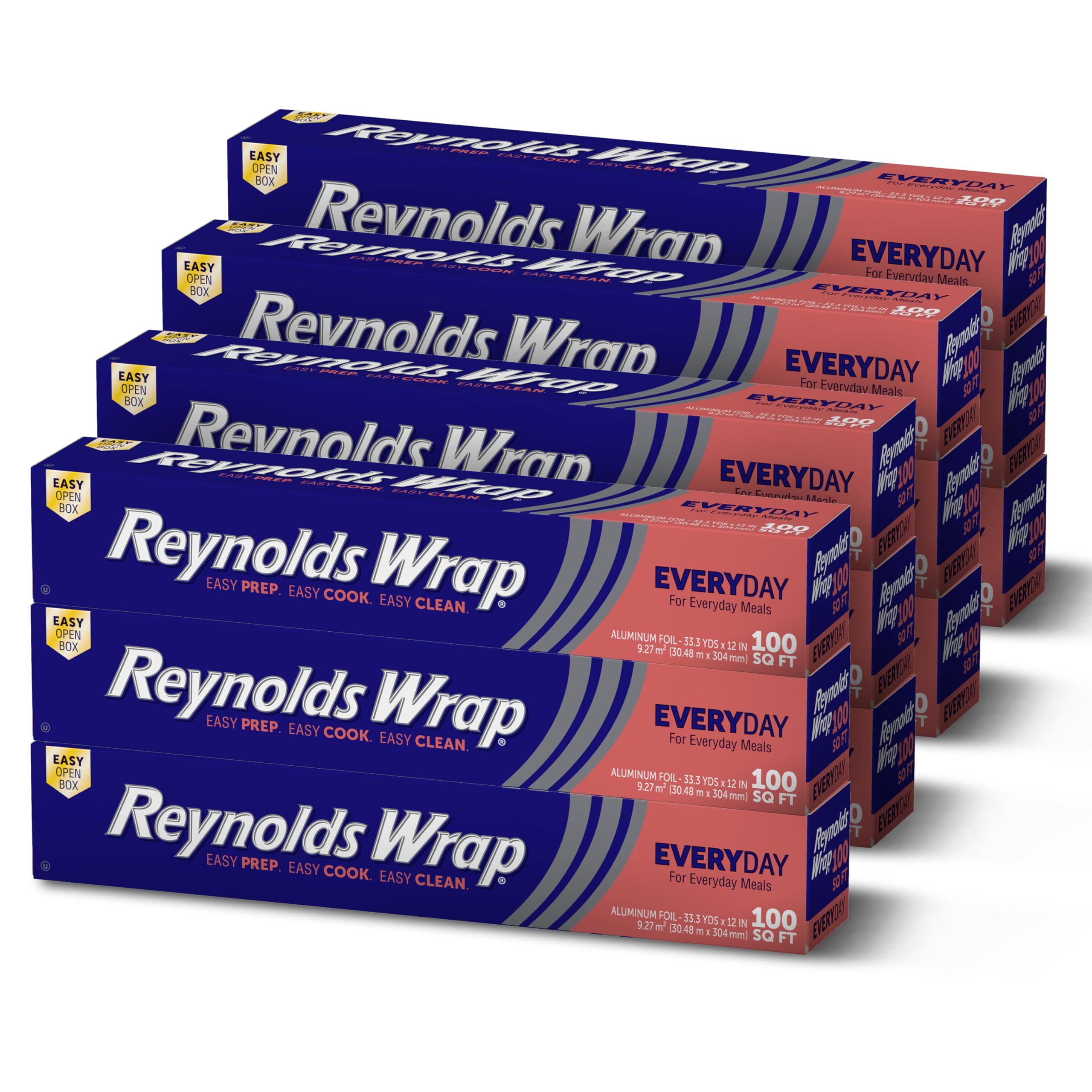 Reynolds Wrap Aluminum Foil Roll with Easy Tear Edge