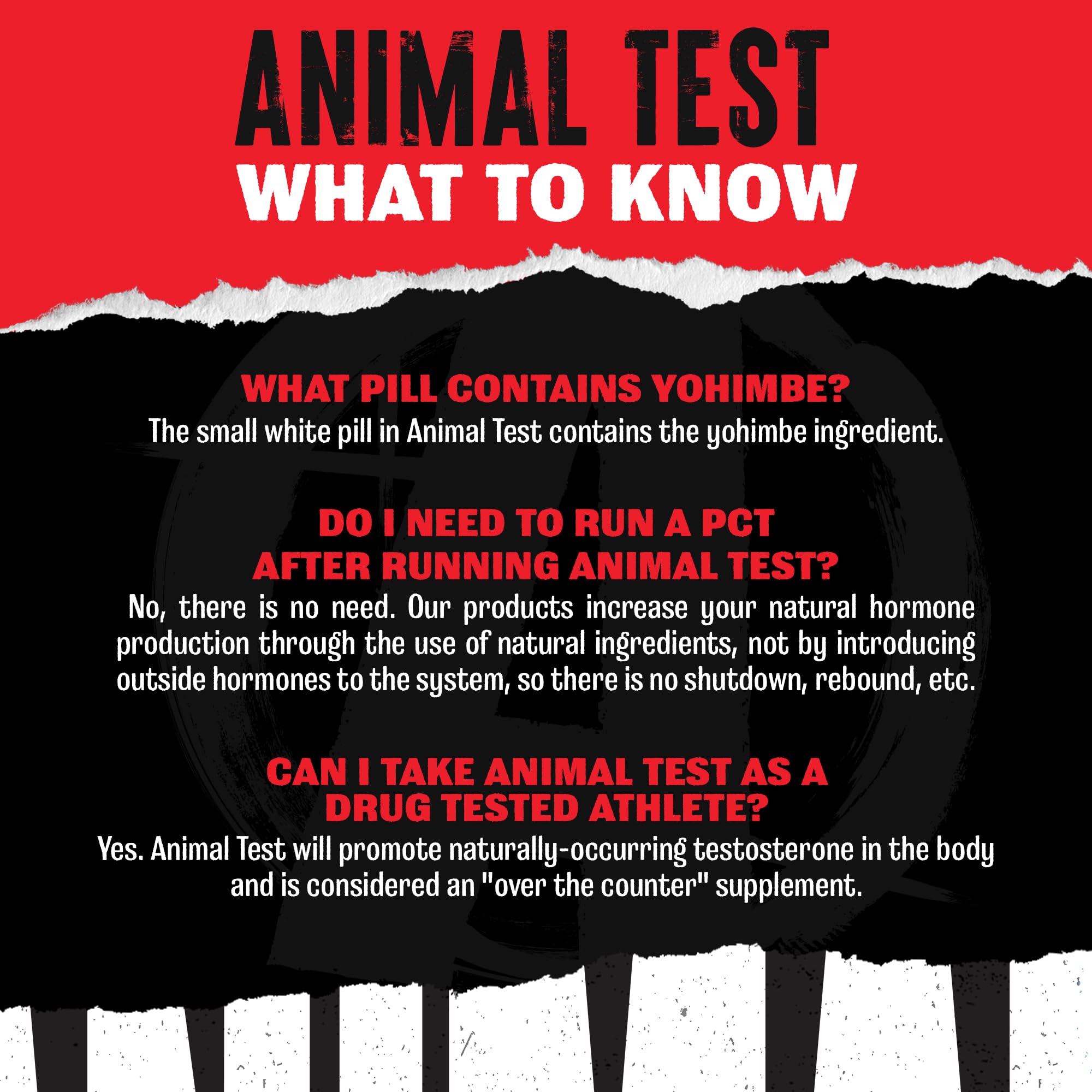 Animal Test Testosterone Booster for Men | Premium Formula

