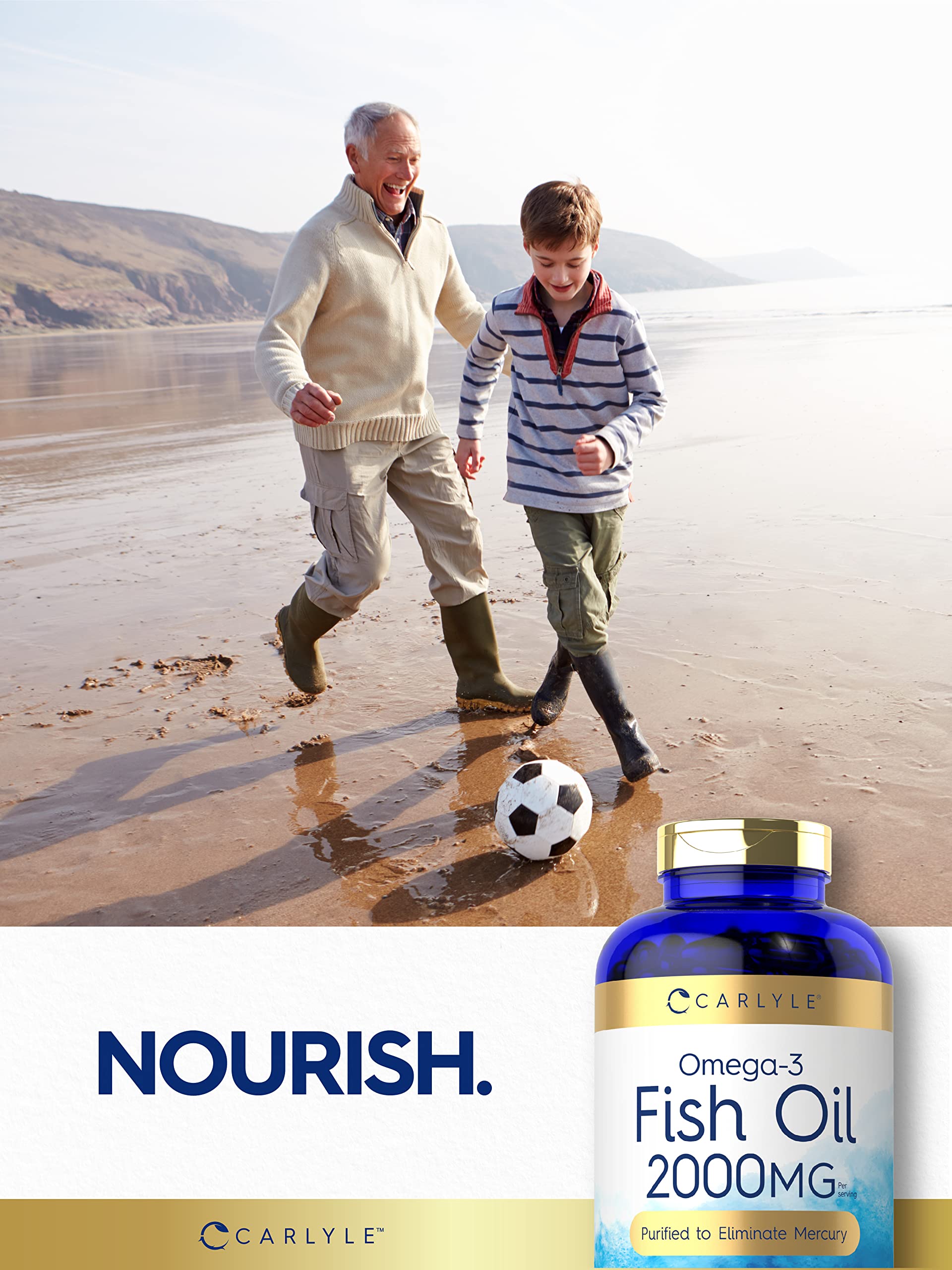 Carlyle Fish Oil Omega-3 Supplements | Premium Quality

