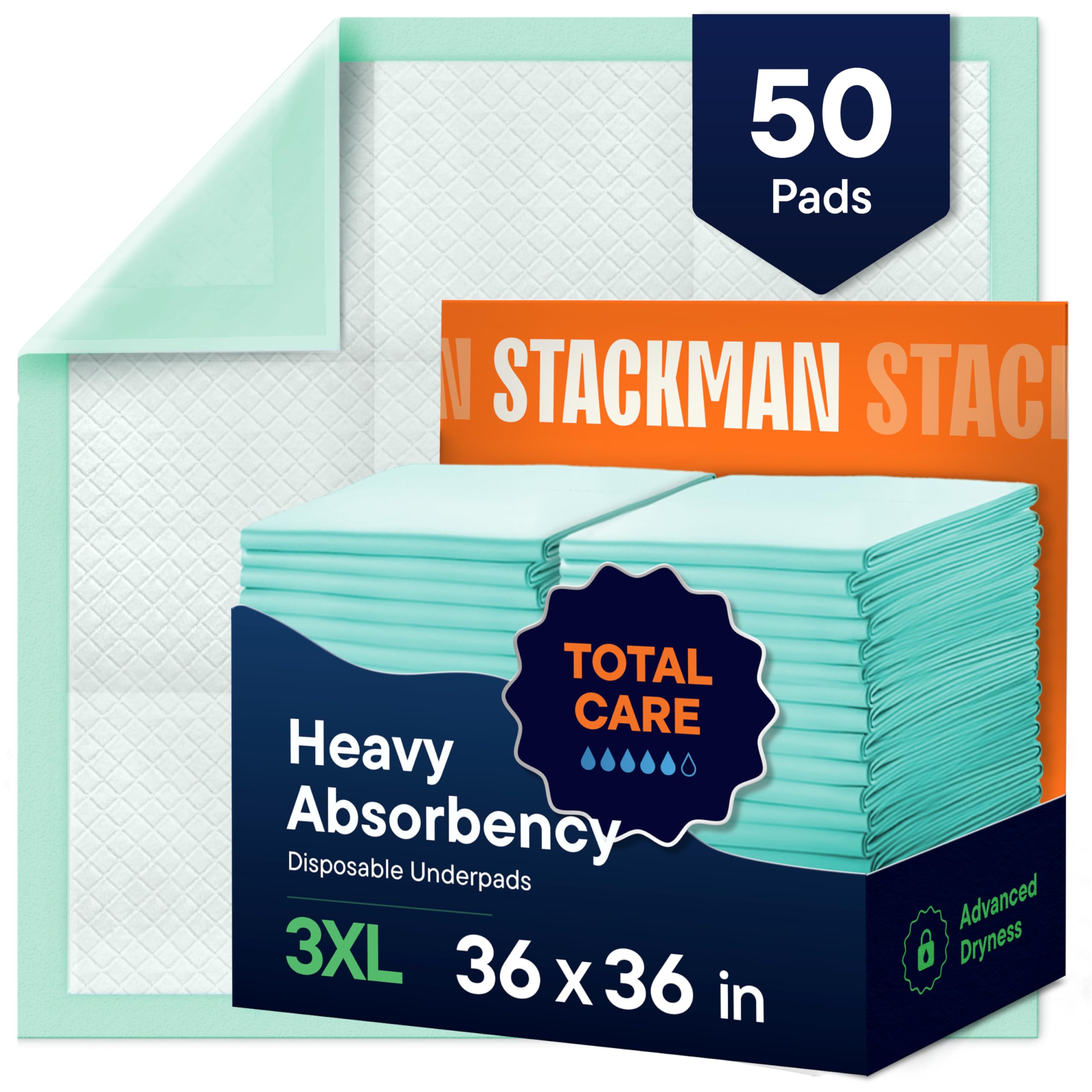 Chucks Pads Disposable Underpads for Bed Protection | Absorbent

