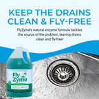 Fly-Zyme Enzyme Drain Cleaner Gel for Pipes & Fruit Flies


