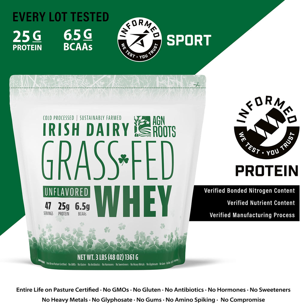 Grass-Fed Whey Isolate | AGN Roots

