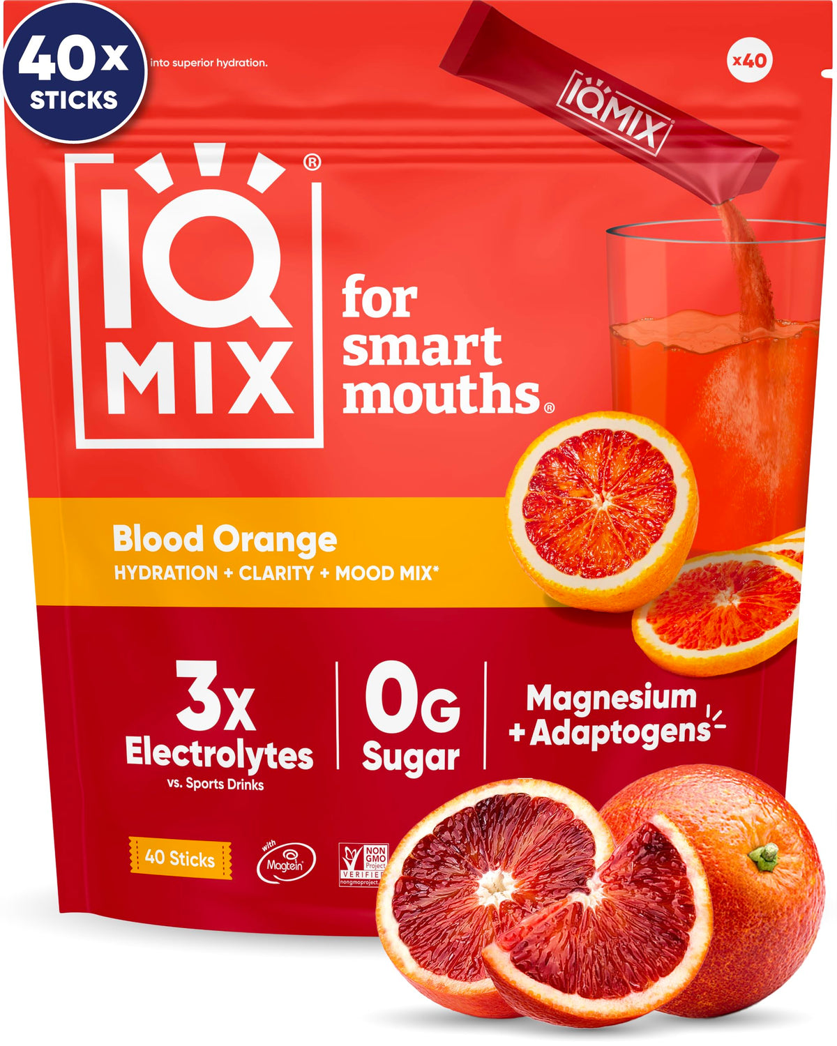 IQMIX Hydration Electrolyte Powder – 4-in-1 Formula