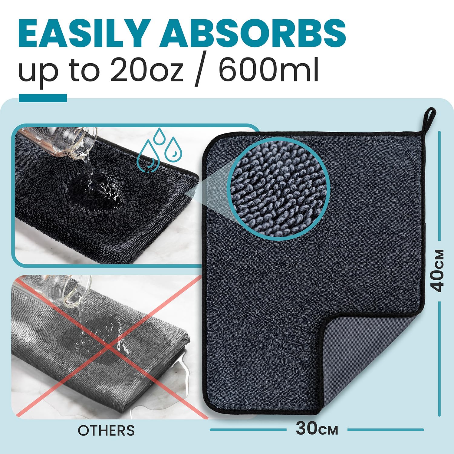 Shiny Wipes Medium Drying Towel – The Original


