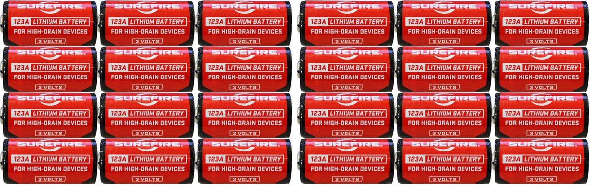 SureFire High-Drain Boxed Batteries for Flashlights