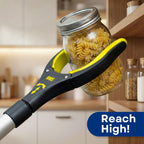 Reacher Grabber Set with Rotating Jaws for Daily Living

