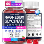Magnesium Glycinate Gummies 400mg – High Absorption

