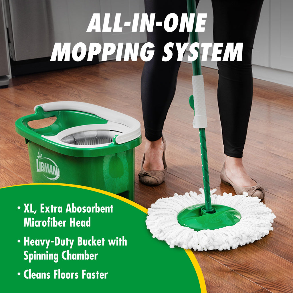Libman Tornado Spin Mop System with Wringer

