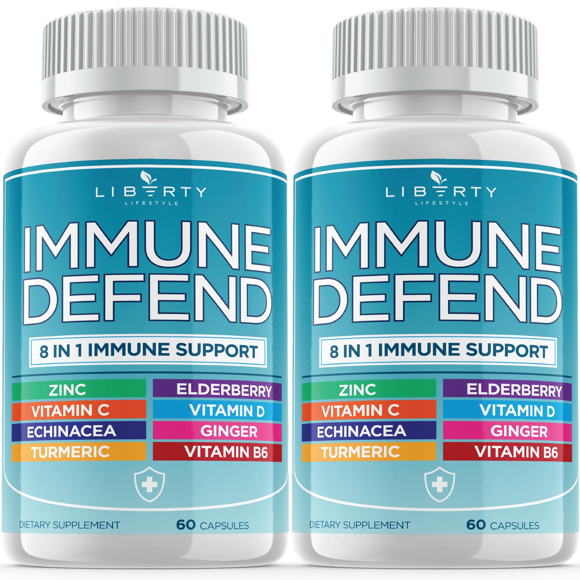 Liberty Lifestyle Immune Defense 8-in-1 Capsule


