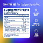OceanBlue Omega-3 Burpless Fish Oil | High-Potency

