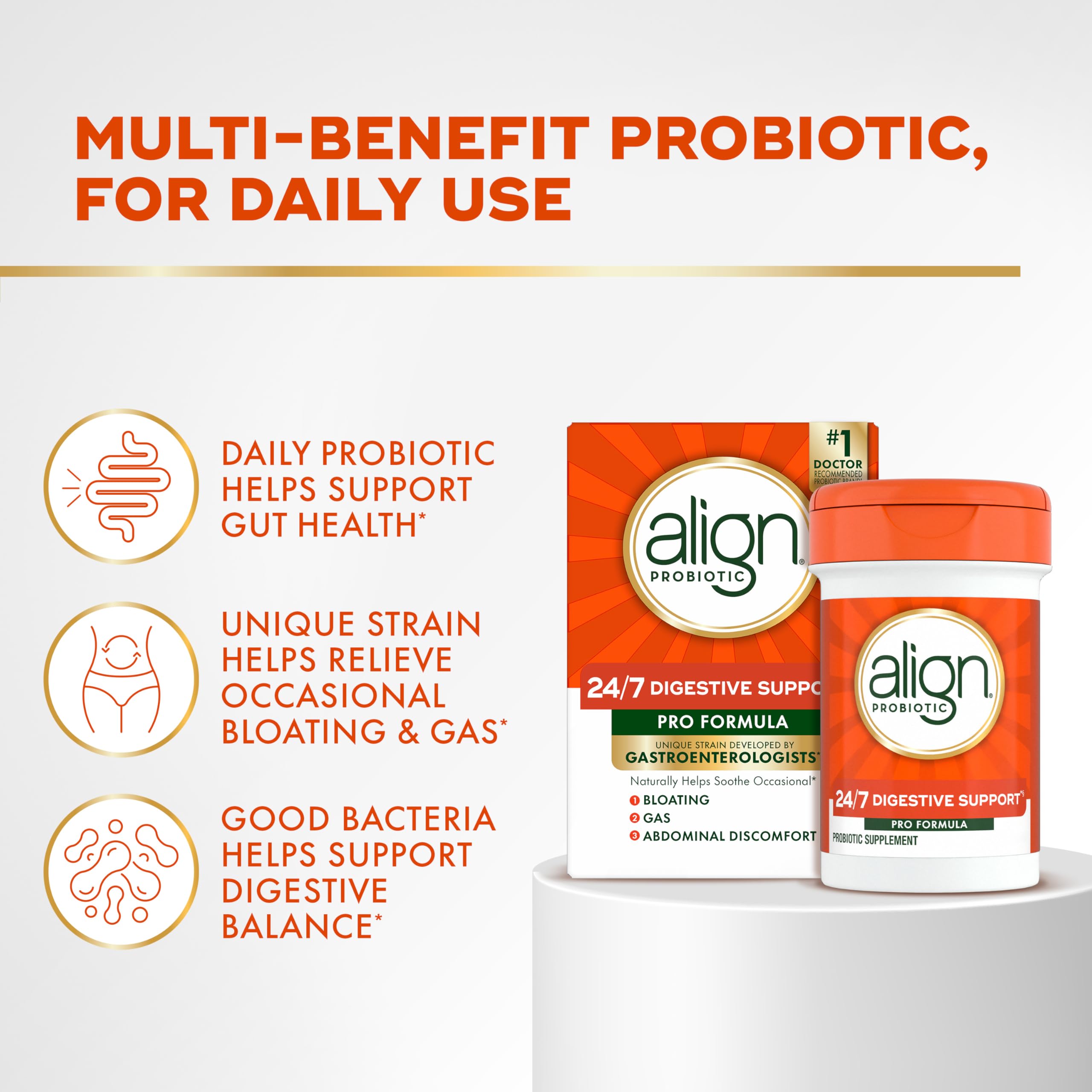 Align Pro Formula Probiotic for Digestive Health

