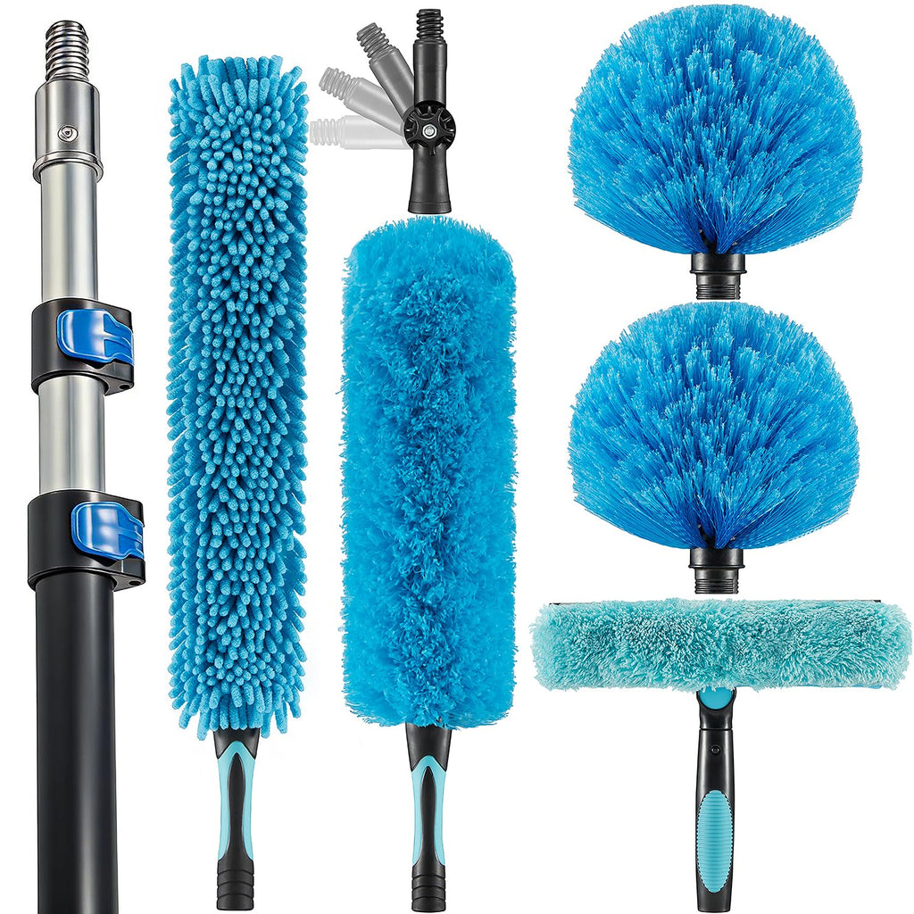 High Ceiling Duster Kit | Telescopic Aluminum Pole

