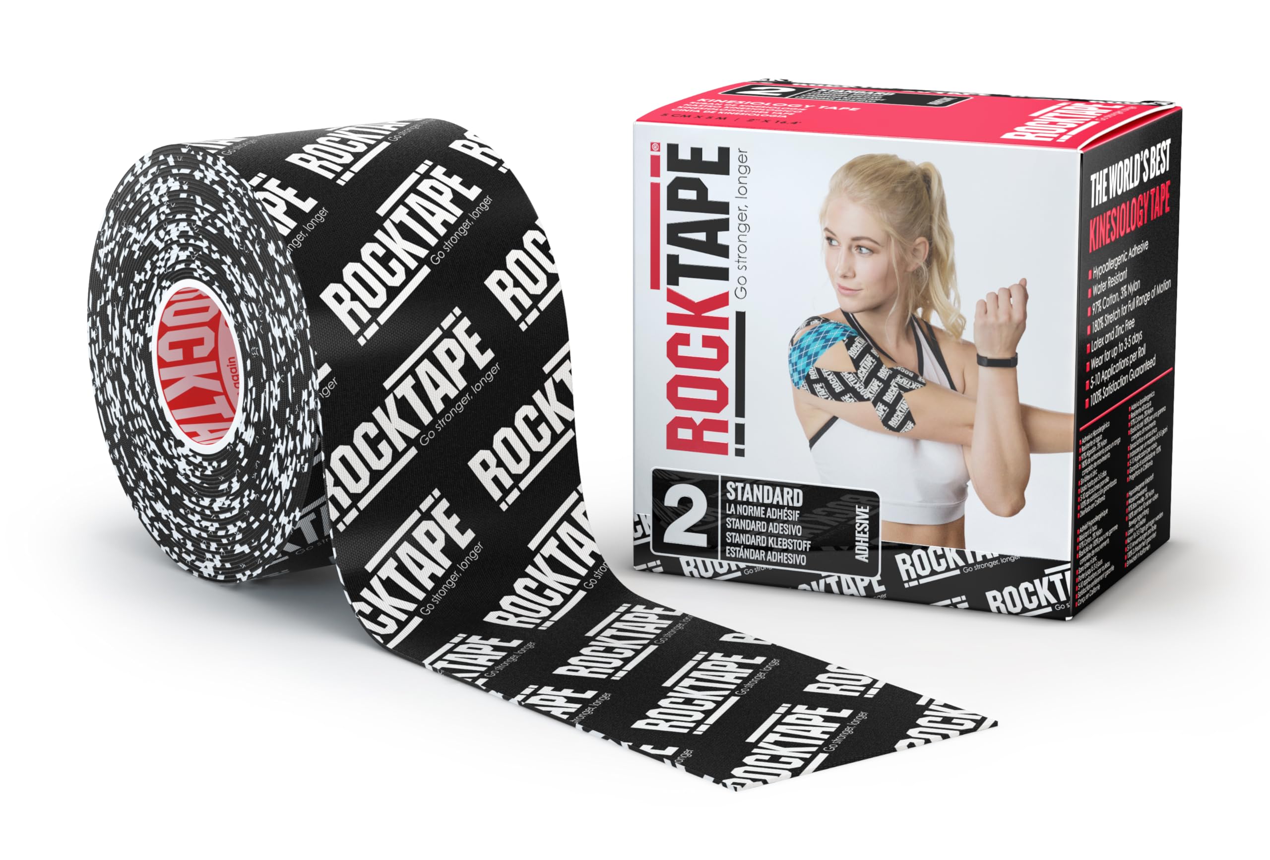 RockTape Kinesiology Tape for Muscle Recovery