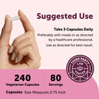 Micro Ingredients D Mannose Capsules Cranberry & Probiotics

