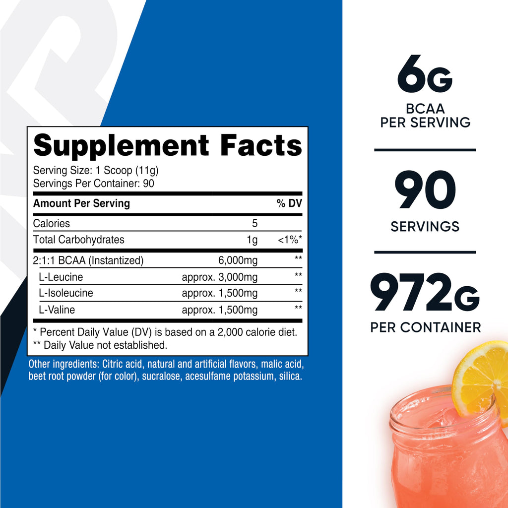 Nutricost BCAA Powder 2:1:1 - Amino Acid Supplement


