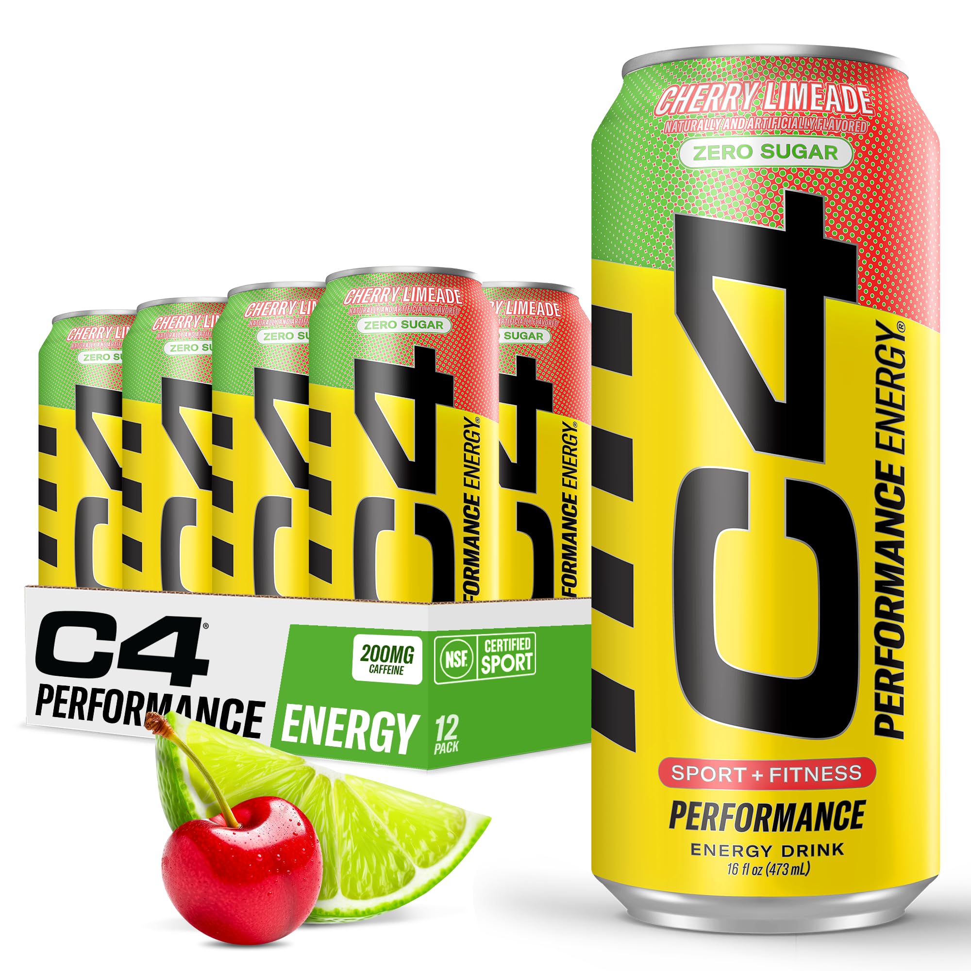 C4 Original Sugar Free Energy Drink for Pre-Workout