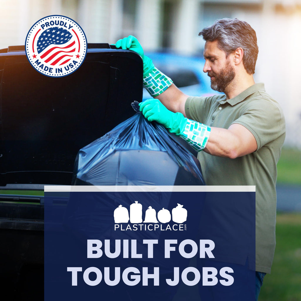 Plasticplace Heavy Duty Trash Bags for Contractors

