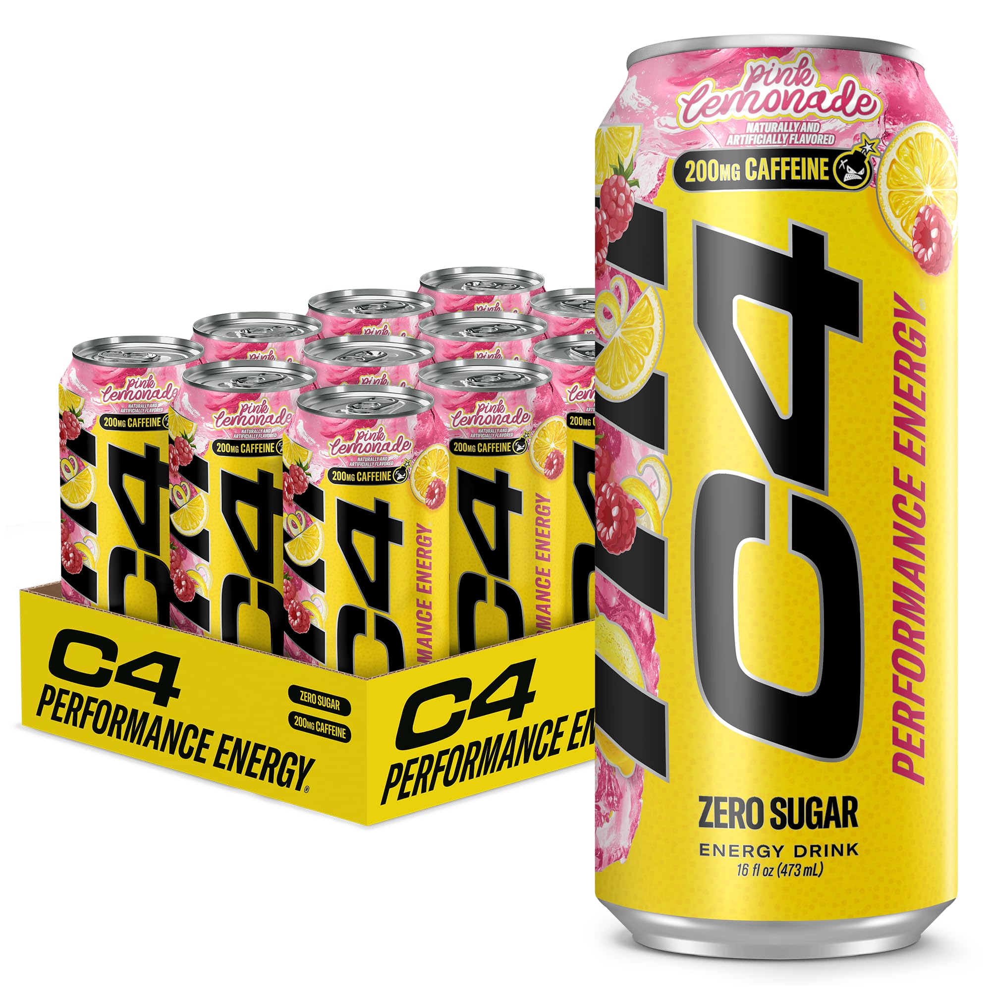 C4 Original Sugar Free Energy Drink for Pre-Workout