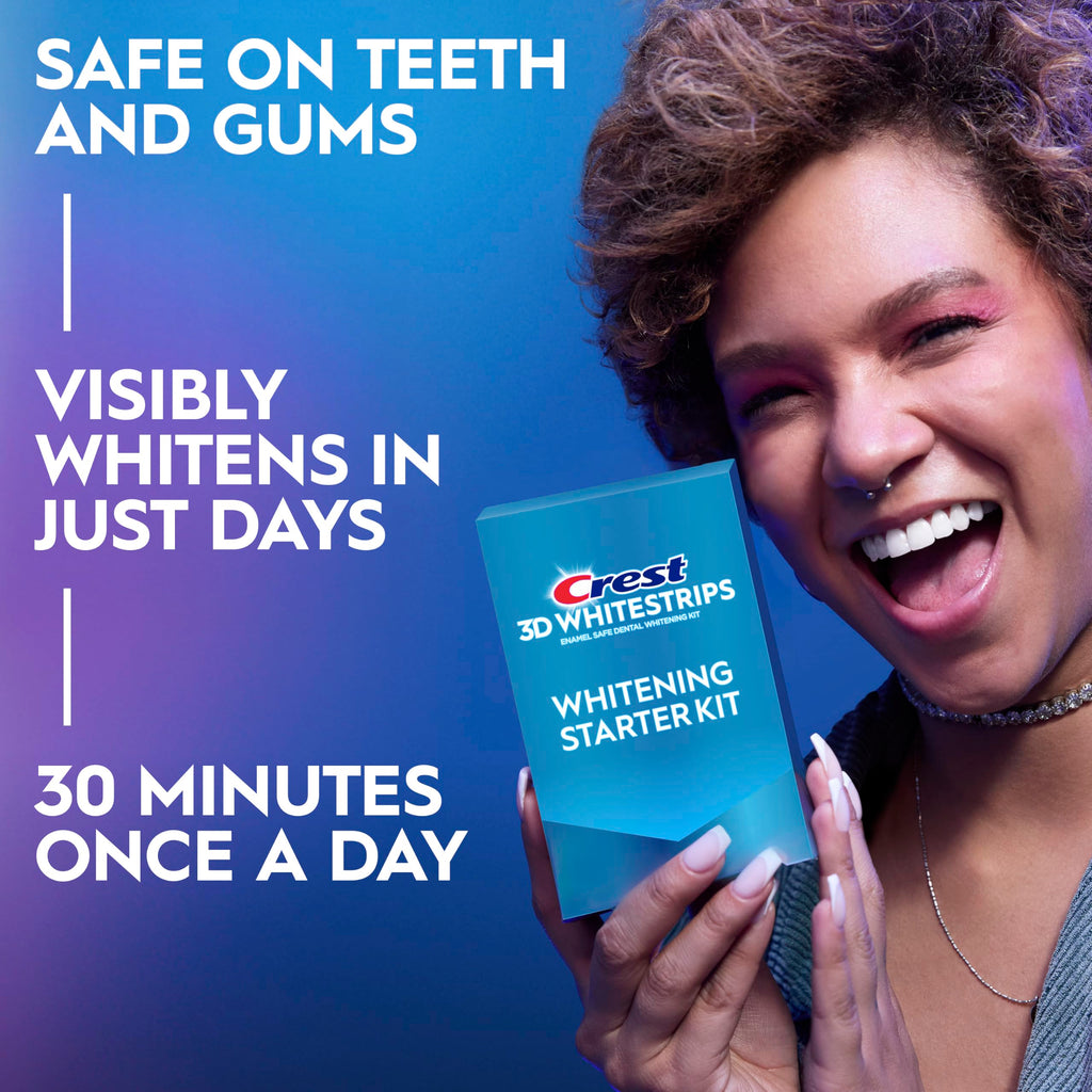 Crest 3D Whitestrips Whitening Starter Kit

