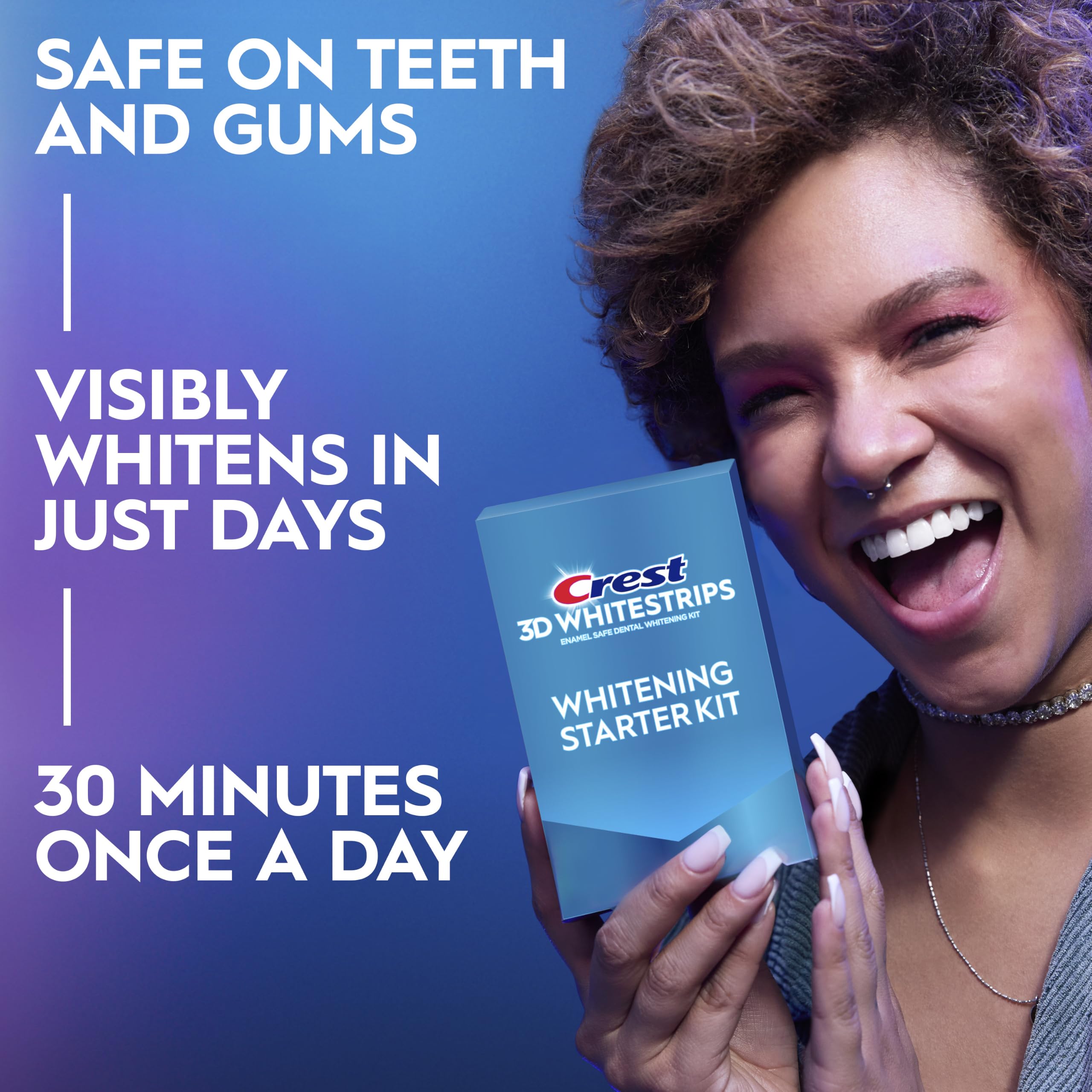 Crest 3D Whitestrips Whitening Starter Kit

