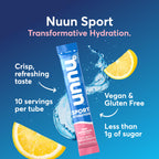 Nuun Sport Electrolyte Packets for Hydration

