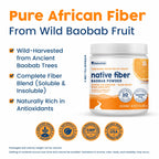 NativePath Organic Baobab Prebiotic Fiber Powder

