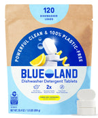 BLUELAND Plastic-Free Dishwasher Detergent Tablets