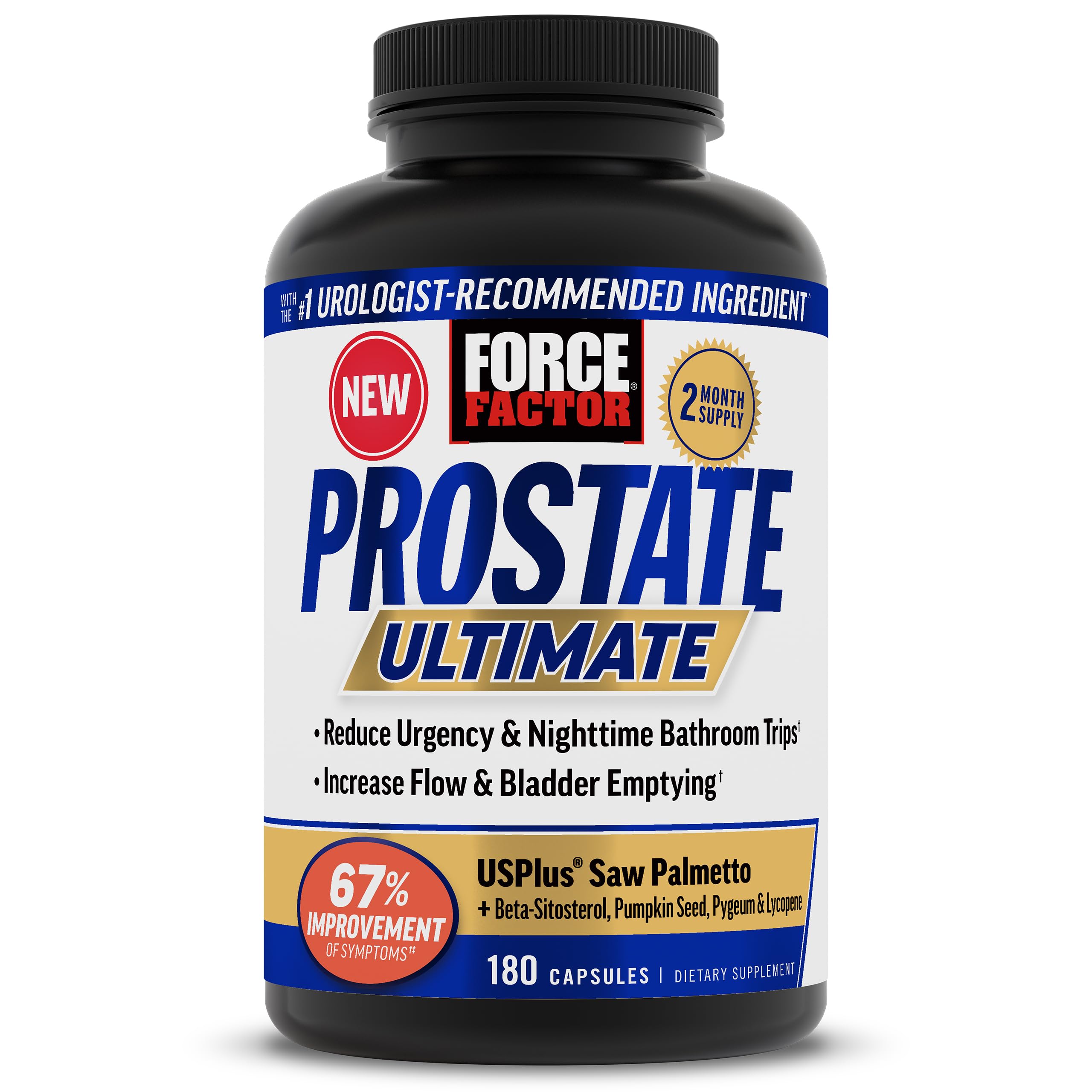 Force Factor Prostate Ultimate Prostate Health Supplement

