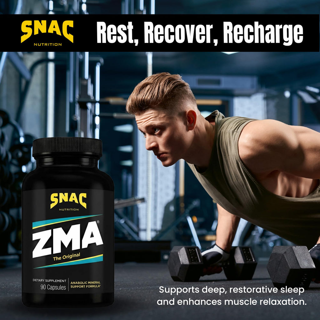 SNAC ZMA Sleep Recovery Supplement


