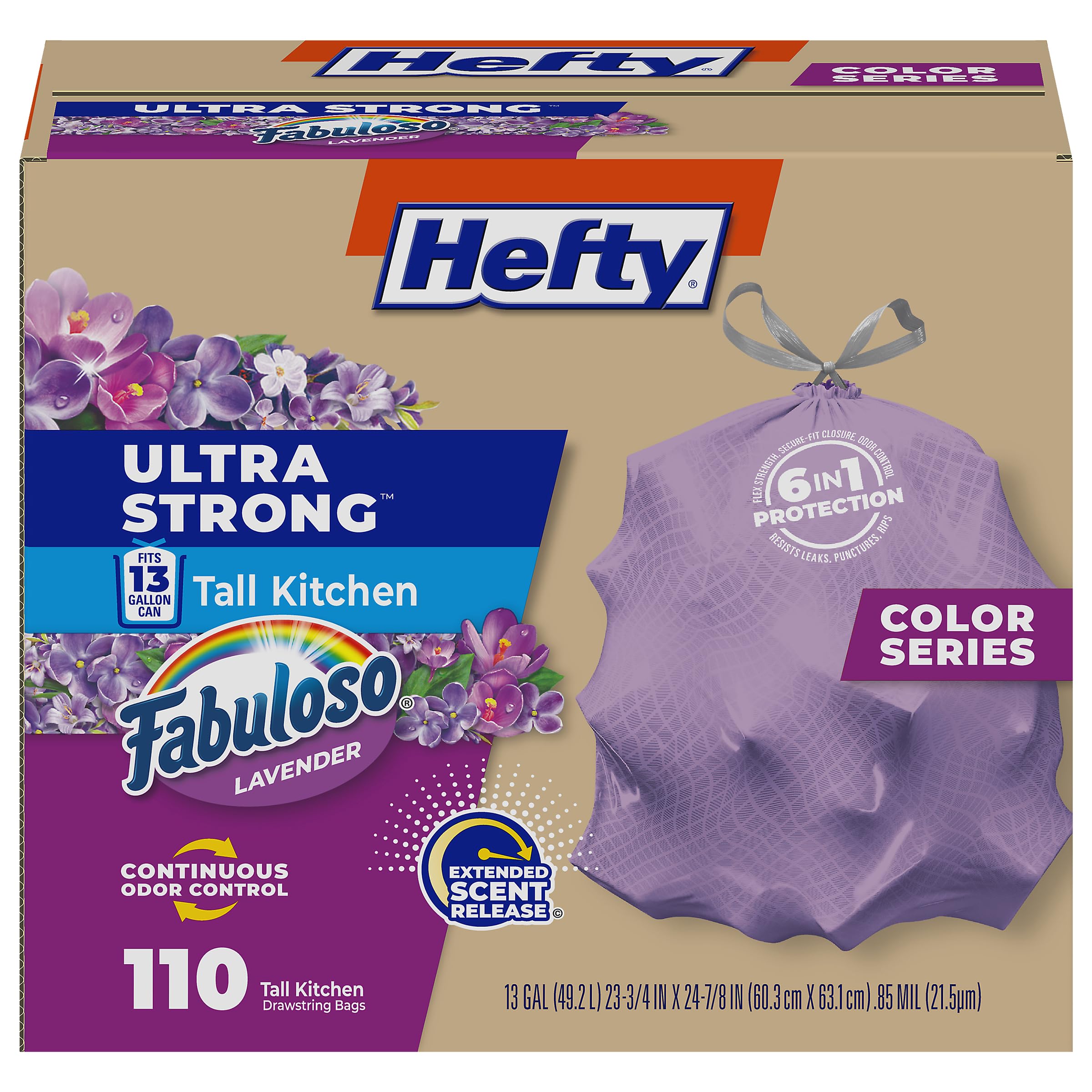 Hefty Ultra Strong Tall Kitchen Trash Bags

