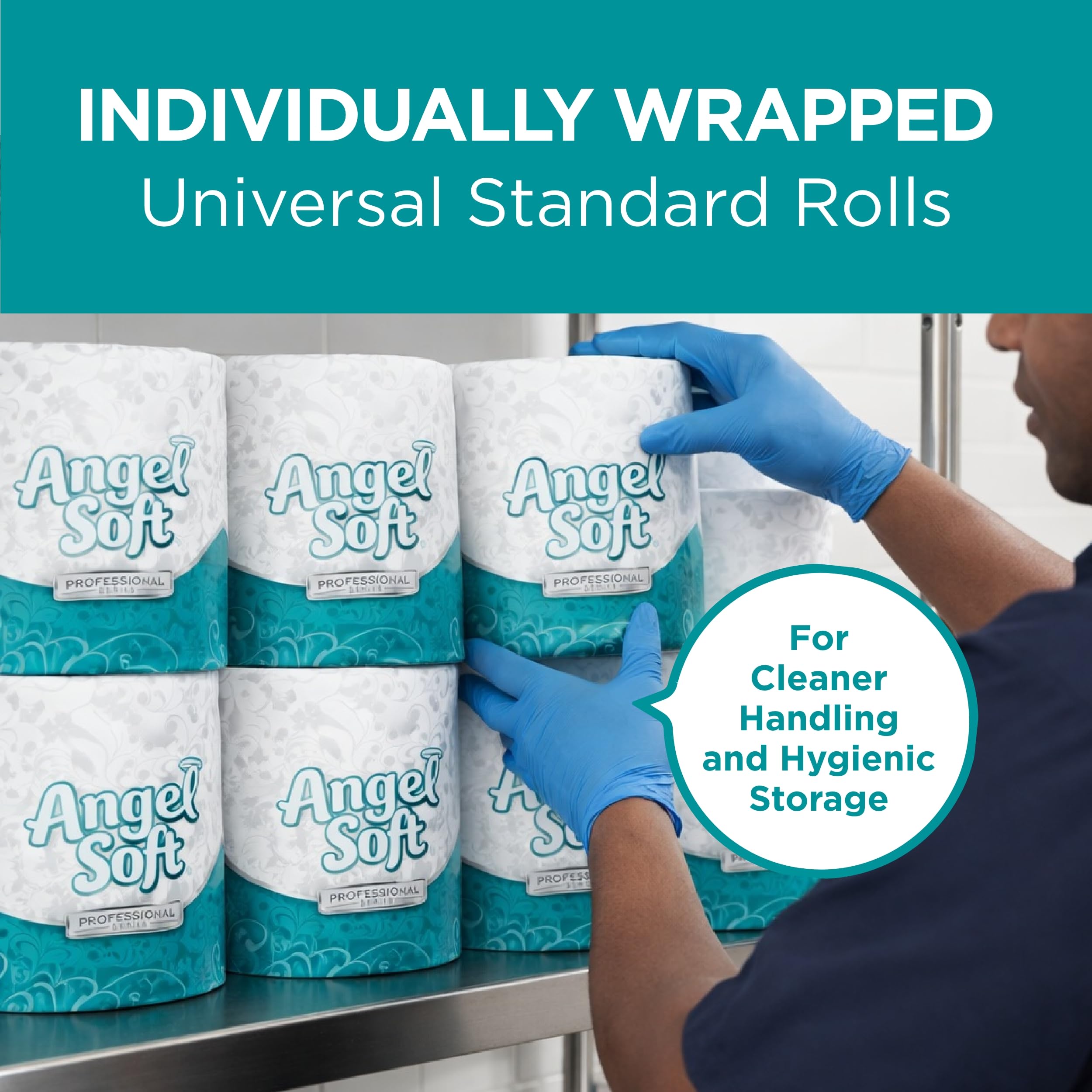 Angel Soft Professional Series 2-Ply Embossed Toilet Paper

