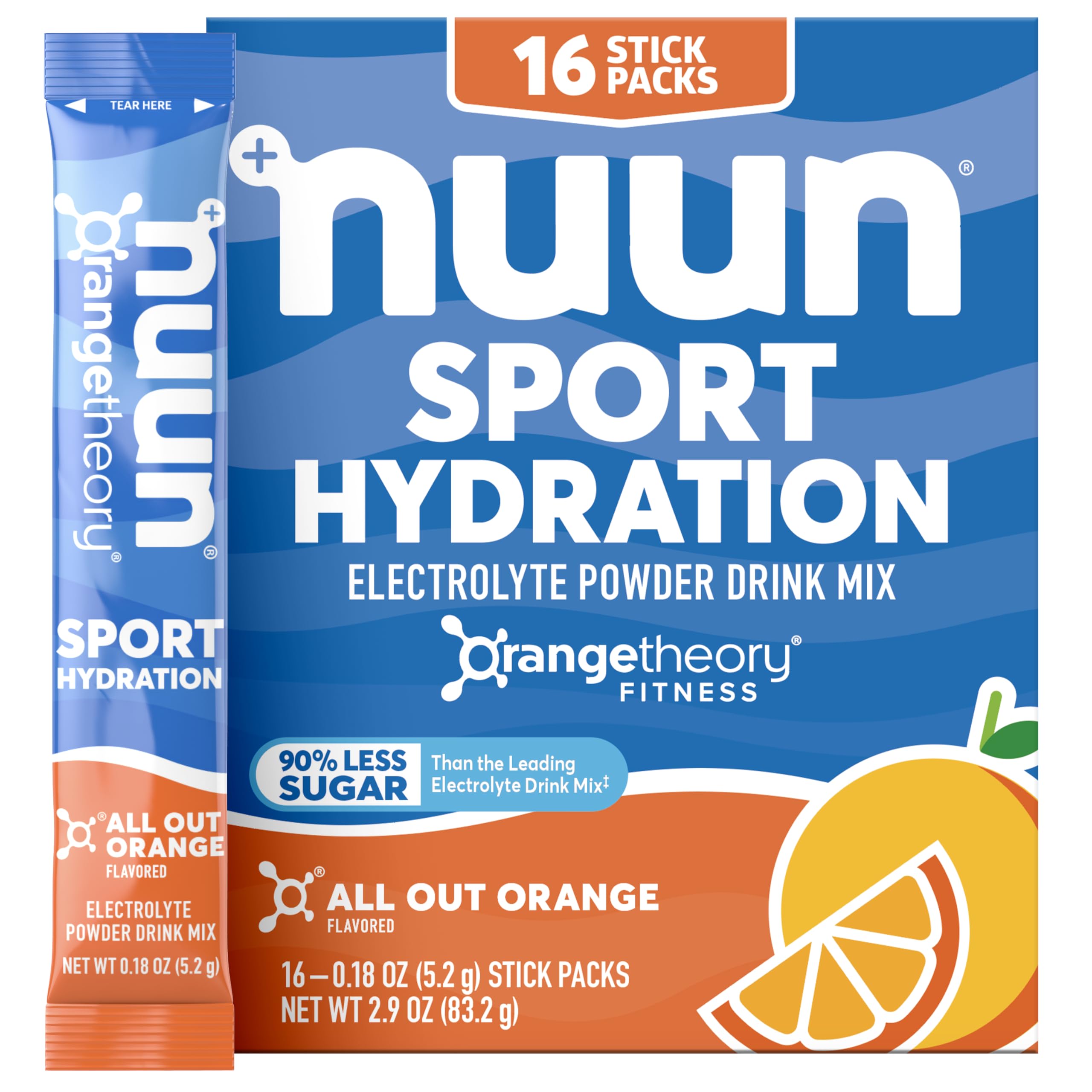 Nuun Sport Electrolyte Packets for Hydration - On the Go