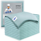 MR.SIGA Ultra Fine Microfiber Cloths for Glass - Lint Free

