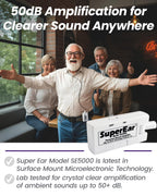 SuperEar SE5000 PSAP Personal Sound Amplifier for Seniors

