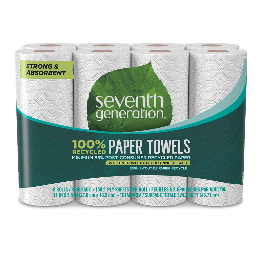 Seventh Generation Paper Towels 100% Recycled Chlorine Free